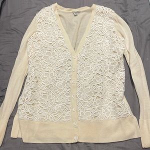 Halogen Cream Cardigan L
